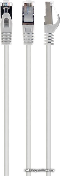Кабель Cablexpert PP6A-LSZHCU-W-0.25M RJ45 - RJ45 (0.25 м, серый)
