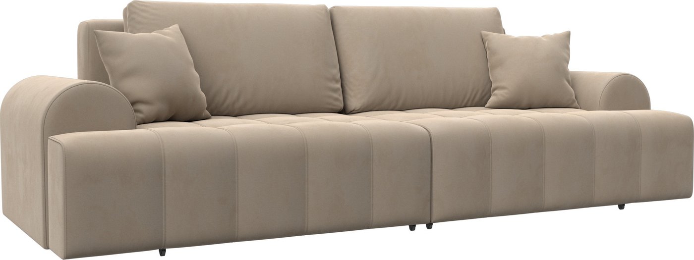 

Диван Лига диванов Лига-080 131114 (велюр Seven 729 бежевый)