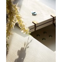 Кухонный стол Виста Вена 90x90/120 (белый)