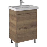  Briz Тумба с умывальником Риччи 60 360 03-08060-06 00 ВЕЛ (дуб веллингтон табак)