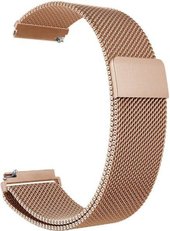 Milanese loop металлический 18 мм (красное золото)