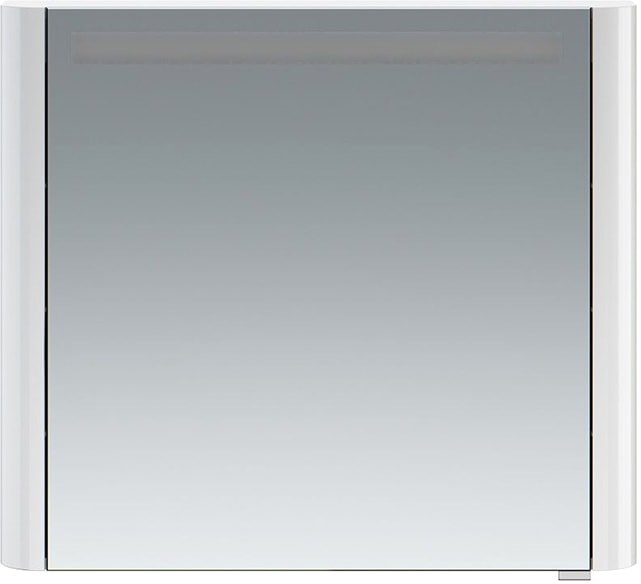 

AM.PM Шкаф с зеркалом Sensation 80 M30MCL0801WG (левый, белый глянец)