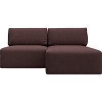 Угловой диван Лига диванов Лига-060 НПБ угол универсальный 129503 (замша Joly 09 бордовый)