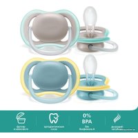 Пустышка Philips Avent ultra air SCF349/01 (2 шт)