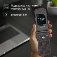 Кнопочный телефон Digma Vox FS241 (черный)