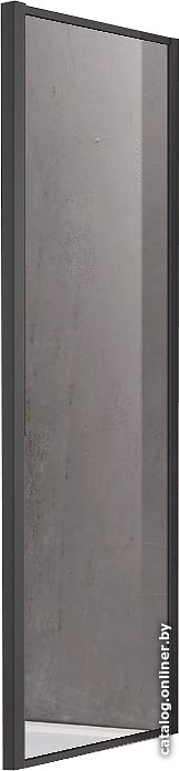 Душевая стенка Aquatek AQ ARI WA 08020BL 80x200 (черный/прозрачное стекло)