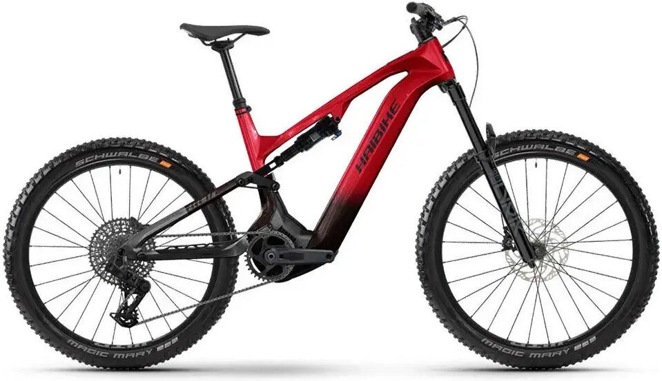 Электровелосипед Haibike AllMtn CF 9 29/27.5 Eagle AXS 2025 (красный)