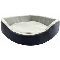 Лежак Homepet 82911 (40x40x84см, серо-белый)