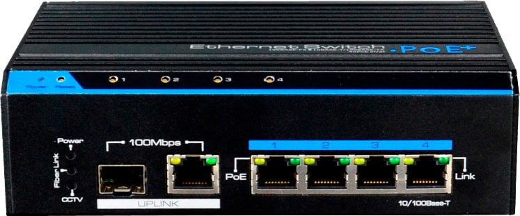 

Неуправляемый коммутатор Utepo UTP7204E-POE-A1