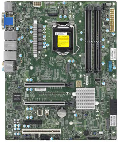 

Материнская плата Supermicro MBD-X12SCA-F-B
