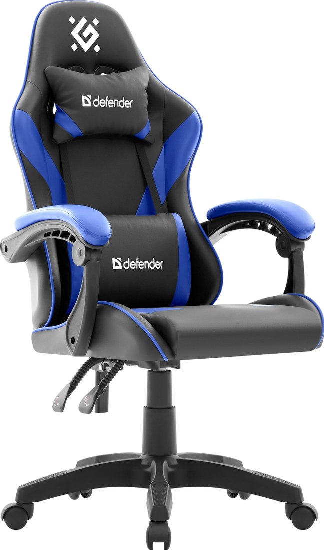 

Игровое (геймерское) кресло Defender Valezar (черный/синий)