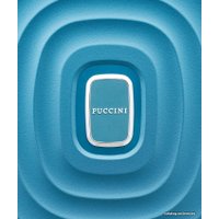 Чемодан-спиннер Puccini Buenos Aires 55 см (бирюзовый)