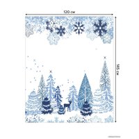 Скатерть JoyArty Снежное рождество tc_37029_120x145