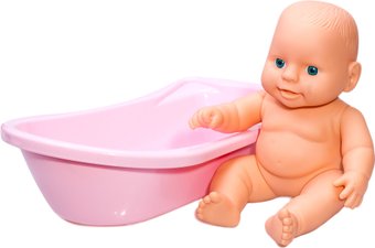 Пупс Little you Пупс в ванночке