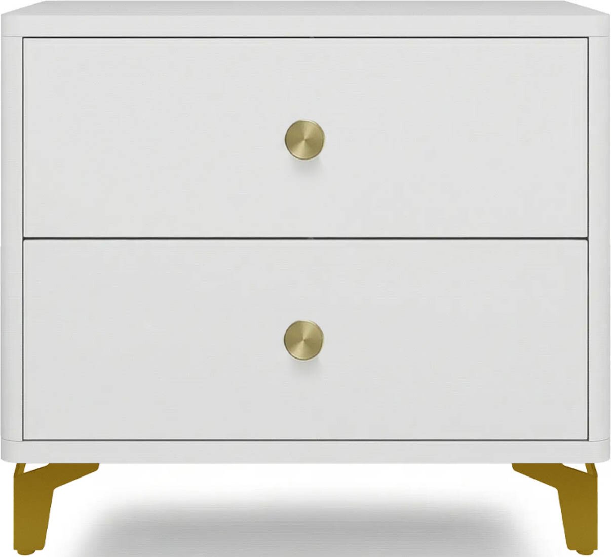 

Тумба Shtabe Royal 5303 эко (белый/золото/р.золото)