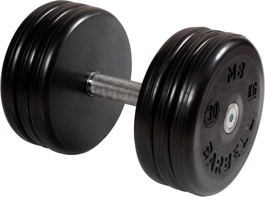 

Гантель MB Barbell Классик 30 кг (вращающаяся ручка)