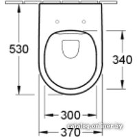Унитаз подвесной Villeroy & Boch Avento [5656 HR01]