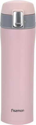 

Термокружка Fissman 9879 450мл (розовый)
