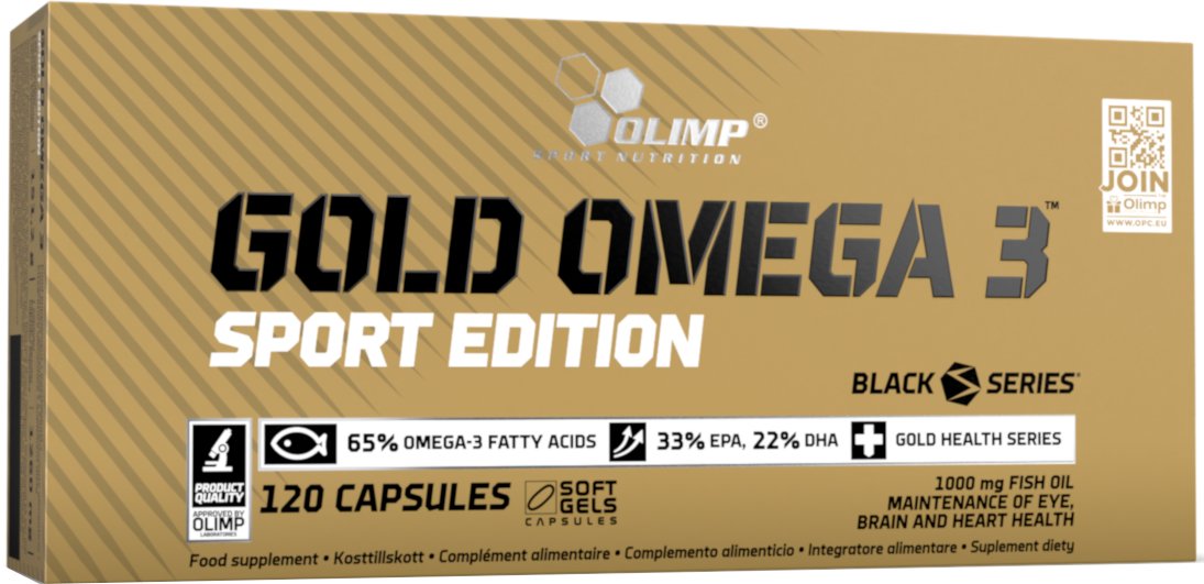 

Комплекс Olimp Gold omega 3 sport edition (120 капсул)