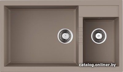 Кухонная мойка Omoikiri Tedori 86-2-LB SA (бежевый)
