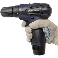 Дрель-шуруповерт WATT WAS-12Li-2 LE 1.012.020.00 (с 2-мя АКБ, кейс)