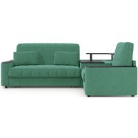 Угловой диван Moon Family 018 003555 (правый, зеленый)