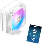 Delta A40 WH ARGB + буклет-вкладыш на 5 для Steam (Европа, Россия)
