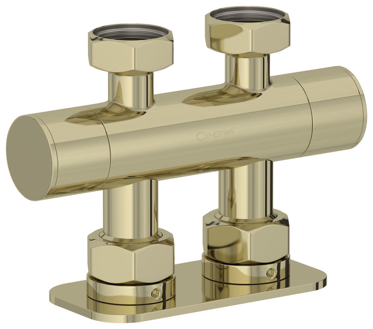 

Вентиль Сунержа 2х3/4" прямой скрытый-скрытый EU50 020-1419-3434