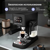 Рожковая кофеварка Zigmund & Shtain Al Caffe ZCM-882