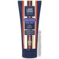  Librederm Скраб для лица For Men гиалуроновый гель-скраб (150 мл)