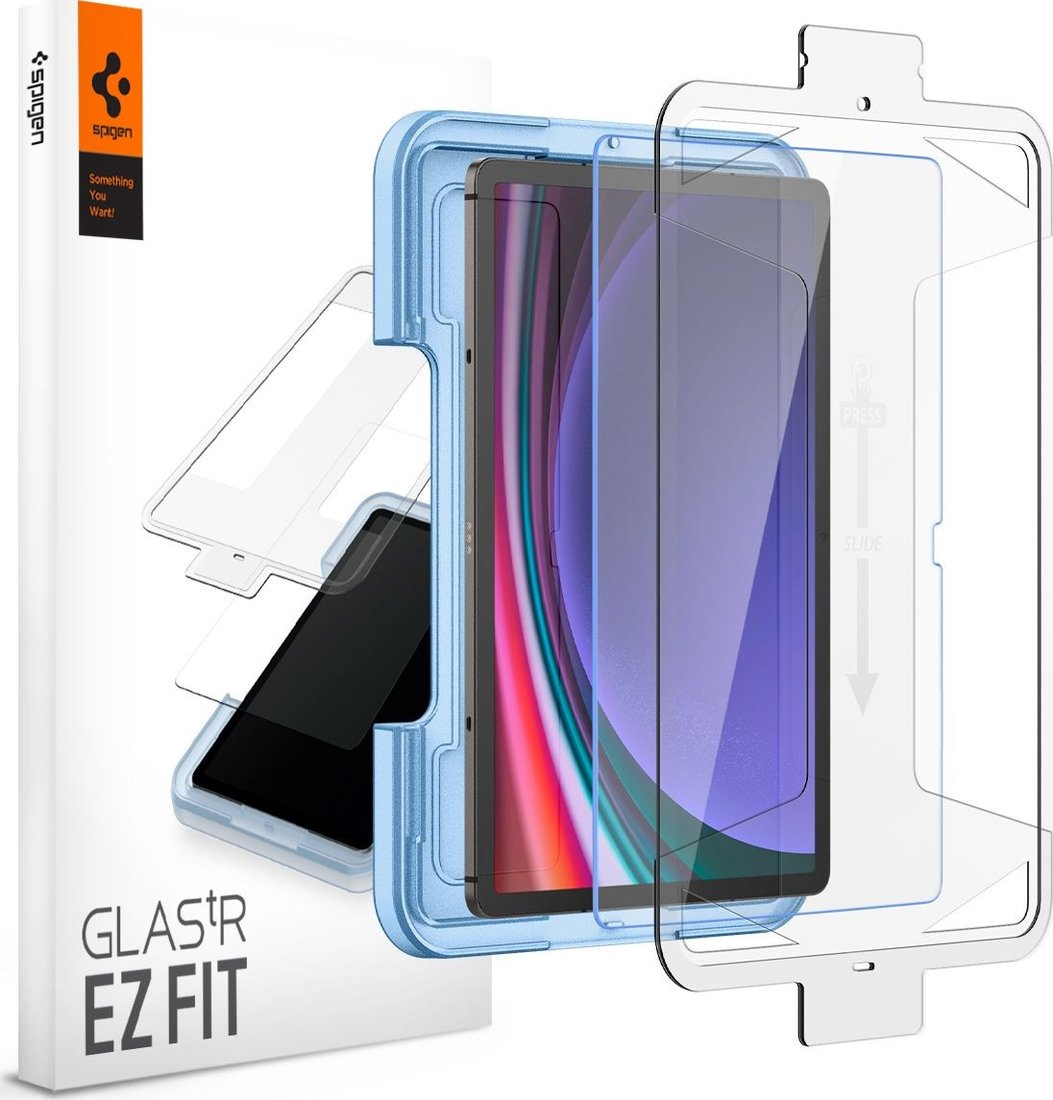 

Защитное стекло Spigen Glass TR EZ Fit для Galaxy Tab S9 Plus AGL06999