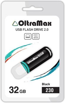 

USB Flash OltraMax 230 32GB (черный) [OM-32GB-230-Black]