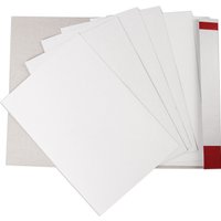 Набор белого картона BRAUBERG Сказочный домик 129903 (8 л)