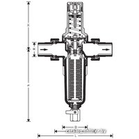 Магистральный фильтр Honeywell FK06AAM 3/4"