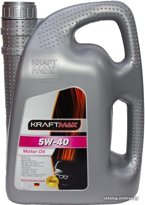 Моторное масло KraftMax 5W-40 KM117/5 5л