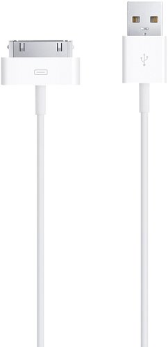 Apple 30-pin - USB 2.0 Type-A (1 м, белый)