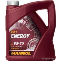 Моторное масло Mannol Energy 5W-30 API SL 5л