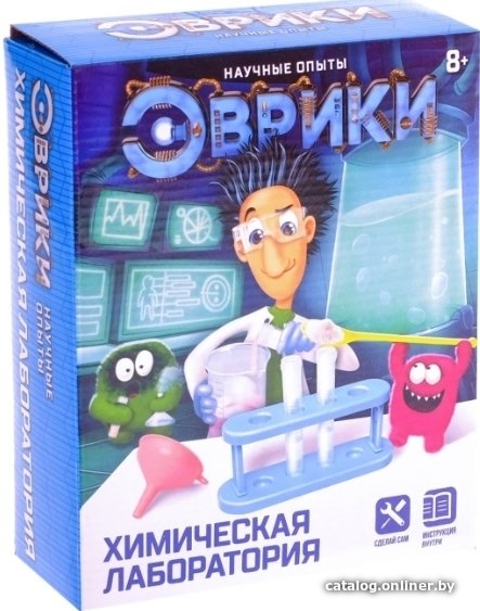 Набор для опытов Эврики Химическая лаборатория 2859573