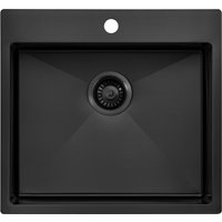 Кухонная мойка ZorG ZRE 5551 graphite