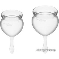 Менструальная чаша Satisfyer Feel Good (прозрачный) в Орше