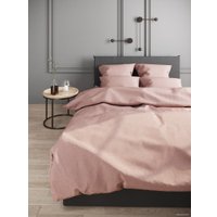 2-спальный комплект постельного белья Loon Emily (2-спальный, наволочка 70x70, розовый)