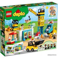 Конструктор LEGO Duplo 10933 Башенный кран на стройке