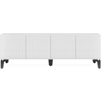 Тумба Shtabe Royal 5047 эко (белый-черный) в Бресте