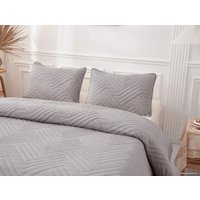Набор текстиля для спальни Sofi De MarkO Мориц 230х250 Пок-МЦ-ср-230х250 (серый)