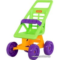 Коляска для кукол Полесье Кэти №1 43559 (фиолетовый/желтый/зеленый)