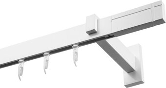 Карниз для штор Эскар Хай Тек Кросс 1-рядный 4112340 3.4 м