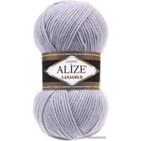Пряжа для вязания Alize Lanagold 200 (240 м, светло-серый)