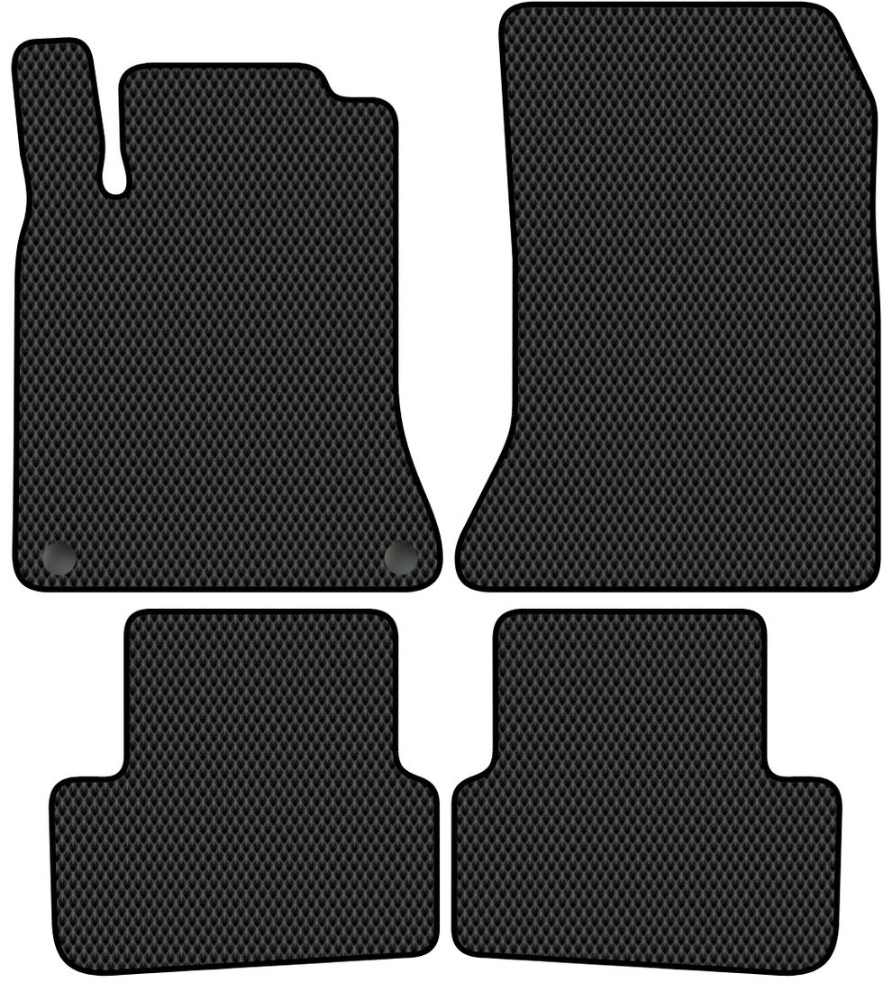 

Комплект ковриков для авто Alicosta Mercedes-Benz GLA-Class (suv / X156) 2013 - Н.В. (черный, ромб)