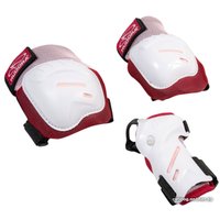 Комплект защиты Hudora Biomechanisches Protektoren Set Comfort 83052 (M, Rosa)