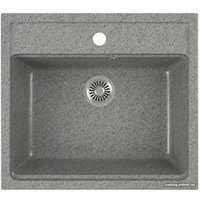 Кухонная мойка GreenStone GRS-06-309 (темно-серый)